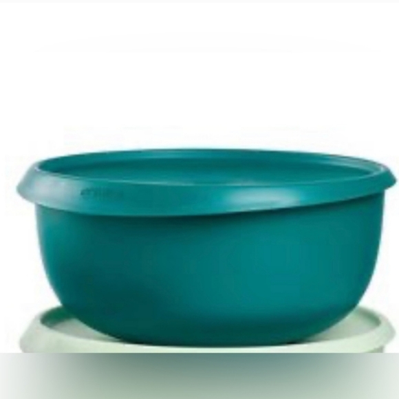 ** Tupperware Essentials Blossom Green Salad Serving 6 Bowl Set w/ Instant Seals - Picture 7 of 9